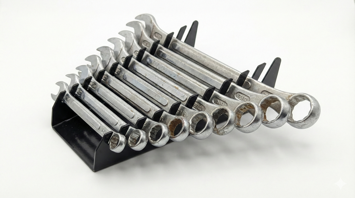 Wrench organizer for 10
