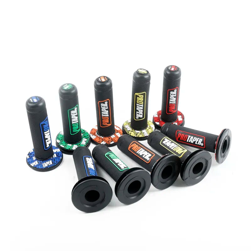 7/8" 22mm Handle Grips Pro taper Motorcycle Grips Protaper Dirt Pit Bike Motocross Handlebar Rubber Gel Hand Grip Brake Hands