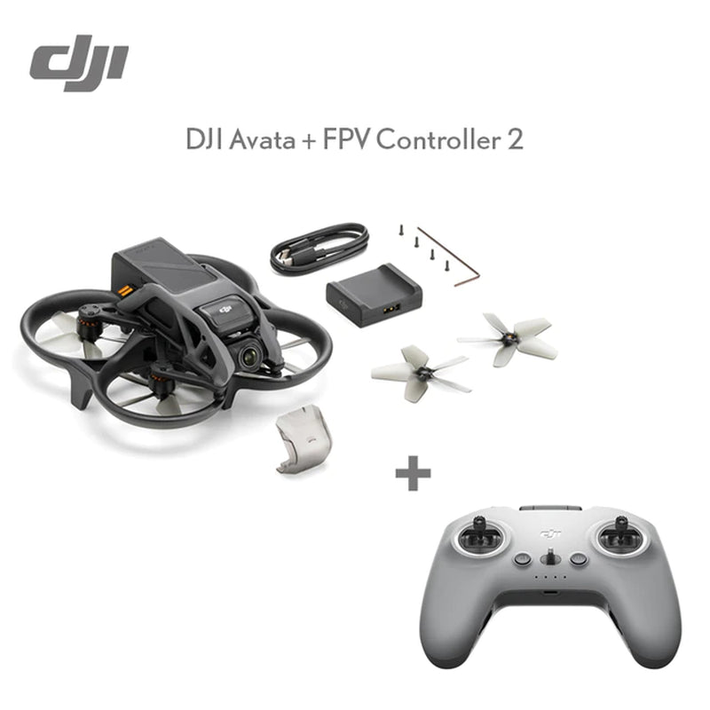 Avata FPV Drone Goggles V2 Intuitive Motion Control 4K/60Fps Videos 10KM 1080P 410G Portable Safety Smart Drones in STOCK