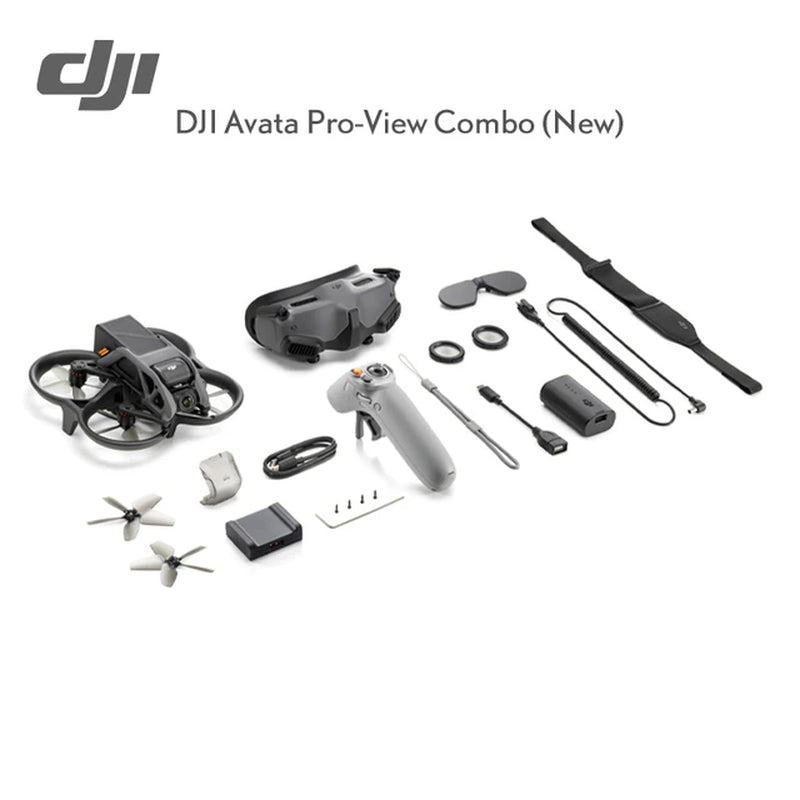Avata FPV Drone Goggles V2 Intuitive Motion Control 4K/60Fps Videos 10KM 1080P 410G Portable Safety Smart Drones in STOCK