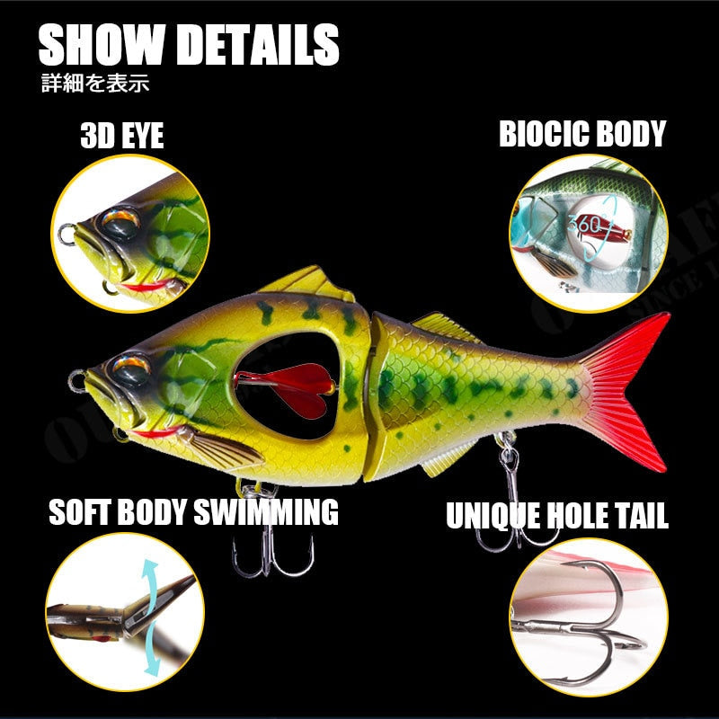 Propeller Glider Fishing Lures Sinking 10g 22.5g Metal Belly Blade Sinking Swimbait Hard Wobblers Jerkbait Pesca Accesorios Mar