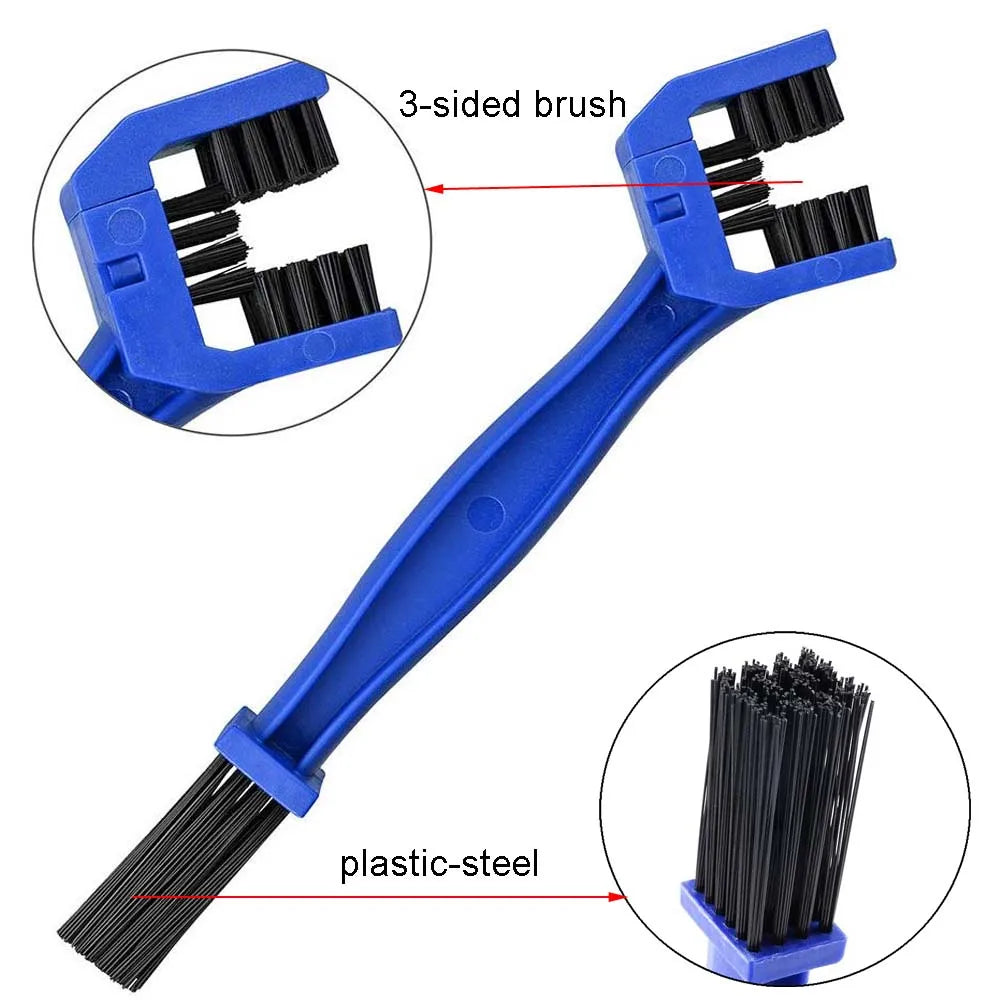 Motorcycle Bike Chain Cleaner Moto Brush Cycling Clean Chain Cleaner For Yamaha SEROW 225 250 YZ450FX yz 80 85 125 250f 450f