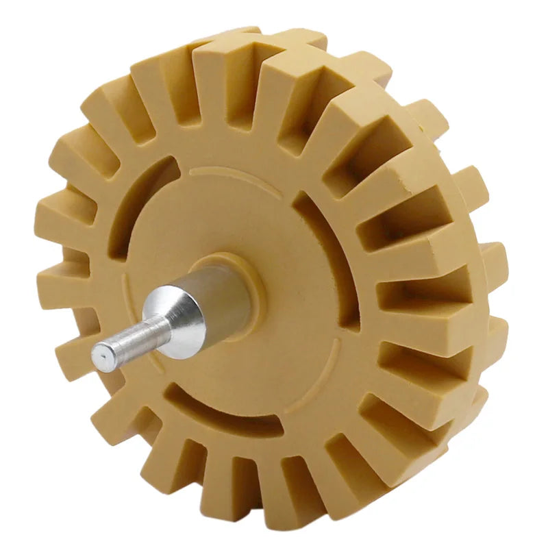 4 inch 100mm pneumatic degumming disc In addition to rubber head Paint removal rubber wheel Degumming rubber grinding wheel