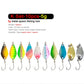 7/9/10Pcs Trout Bait 2.5g/2.6g/3g/3.2g/3.5g/5g Metal Spoon Fishing Lure Wobbler Casting Jigging Tackle Accessories Pesca Chub