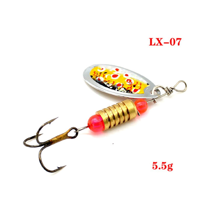 Spinner Baits Fishing Spinners 2.5-12g Spinnerbait Trout Lures Fishing Lures for Bass Trout Crappie