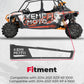 KEMIMOTO UTV 2PCS Side Vent Covers Compatible with Polaris RZR XP 1000/ RZR XP4 1000 2014-2023 Aluminium Air Intake Grill Bezel
