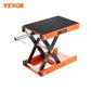 VEVOR Motorcycle Lift 350/1100/1500 LBS Capacity Motorcycle Scissor Lift Jack with Wide Deck & Safety Pin for Bikes Motorcycles