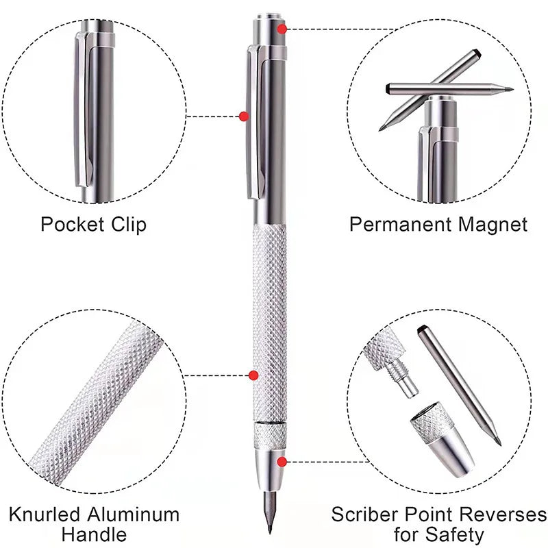 Diamond Scribing Pen Tungsten Carbide Tip Carbide Engraving Pen Tungsten Carbide Nib Stylus PenFor Glass Ceramic Metal Hand Tool