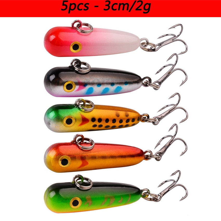 Aorace Laser Slow Mixed Minnow Fishing Lure Set Wobbler Crankbait Isca Artificial Hard Bait Carp Mini Fishing Lures Pesca Tackle