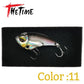 THETIME 2022 New MZ40 Metal VIB Ratlin Spoon Lure 40mm 6.5g Blade Jig Bait Vibrators Cicada For Pike Perch Crappie Bass Fishing