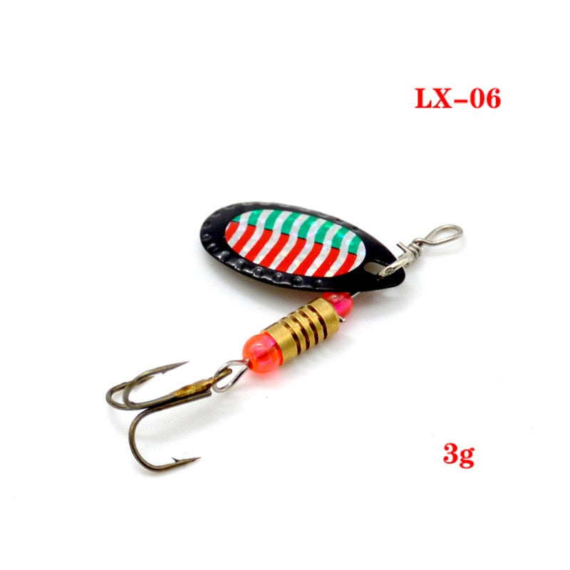 Spinner Baits Fishing Spinners 2.5-12g Spinnerbait Trout Lures Fishing Lures for Bass Trout Crappie