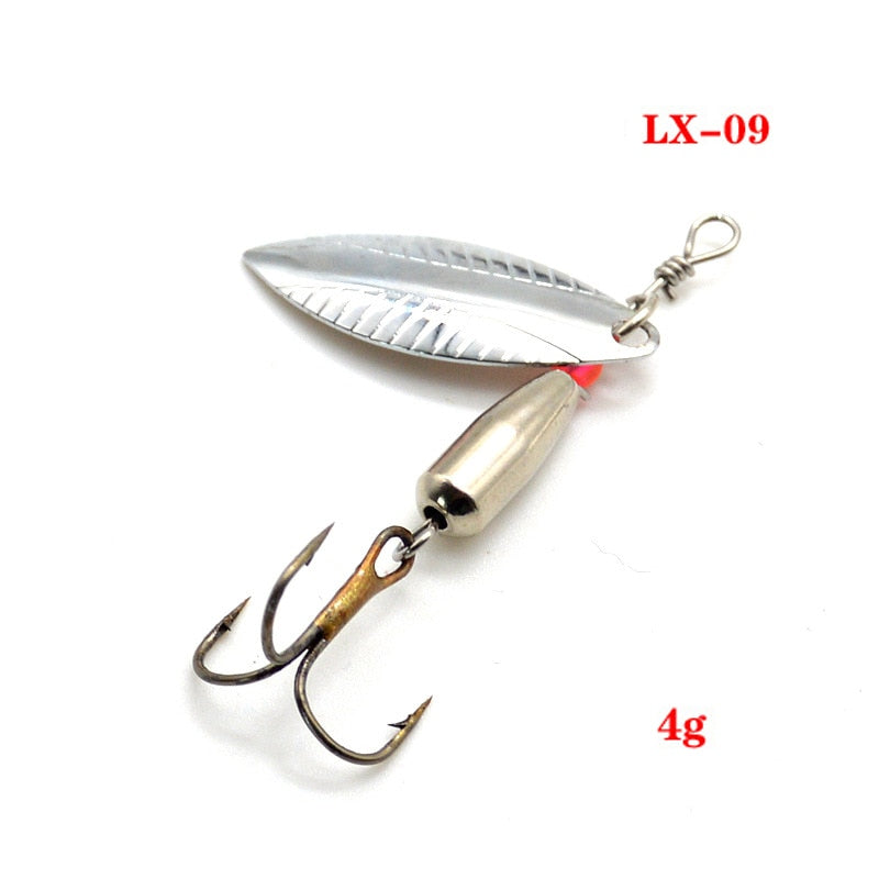 Spinner Baits Fishing Spinners 2.5-12g Spinnerbait Trout Lures Fishing Lures for Bass Trout Crappie