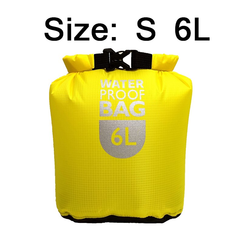 6L 12L Outdoor Waterproof Sack Bag Dry Fishing Boat Pump Pvc Boat Accessories Swim Swimming Rafting Kayak Boating Storage Bag