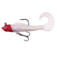 Soft Bait Fishing Lures 80mm/14g 90mm/9.5g Artificial Sinking Swimbait Paddle Tail Jig Head Fishing Tackle Goods for Sea Bass