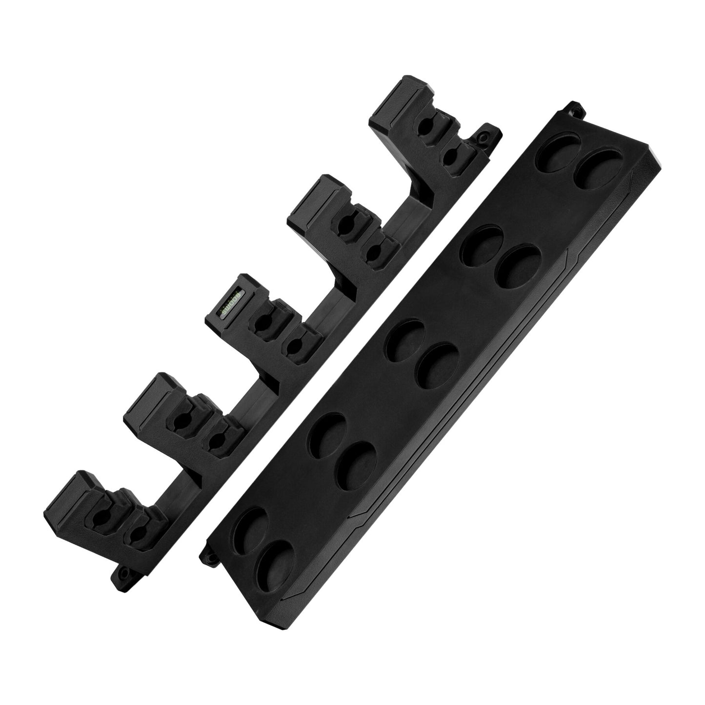 Booms Fishing WV4 Fishing Rod Holders Up to 10 Rod Vertical and Transverse for Wall Pole Rack Storage Fishing Tackle Accessories