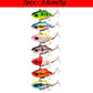 Aorace Laser Slow Mixed Minnow Fishing Lure Set Wobbler Crankbait Isca Artificial Hard Bait Carp Mini Fishing Lures Pesca Tackle