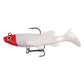 Soft Bait Fishing Lures 80mm/14g 90mm/9.5g Artificial Sinking Swimbait Paddle Tail Jig Head Fishing Tackle Goods for Sea Bass