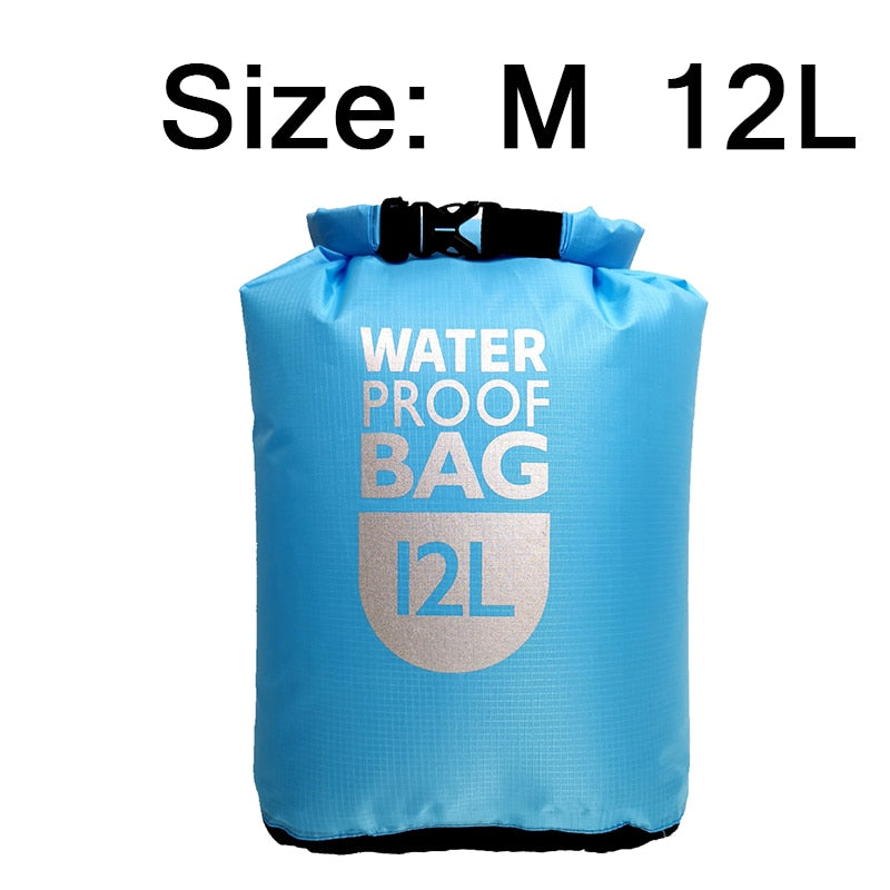 6L 12L Outdoor Waterproof Sack Bag Dry Fishing Boat Pump Pvc Boat Accessories Swim Swimming Rafting Kayak Boating Storage Bag