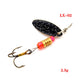 Spinner Baits Fishing Spinners 2.5-12g Spinnerbait Trout Lures Fishing Lures for Bass Trout Crappie