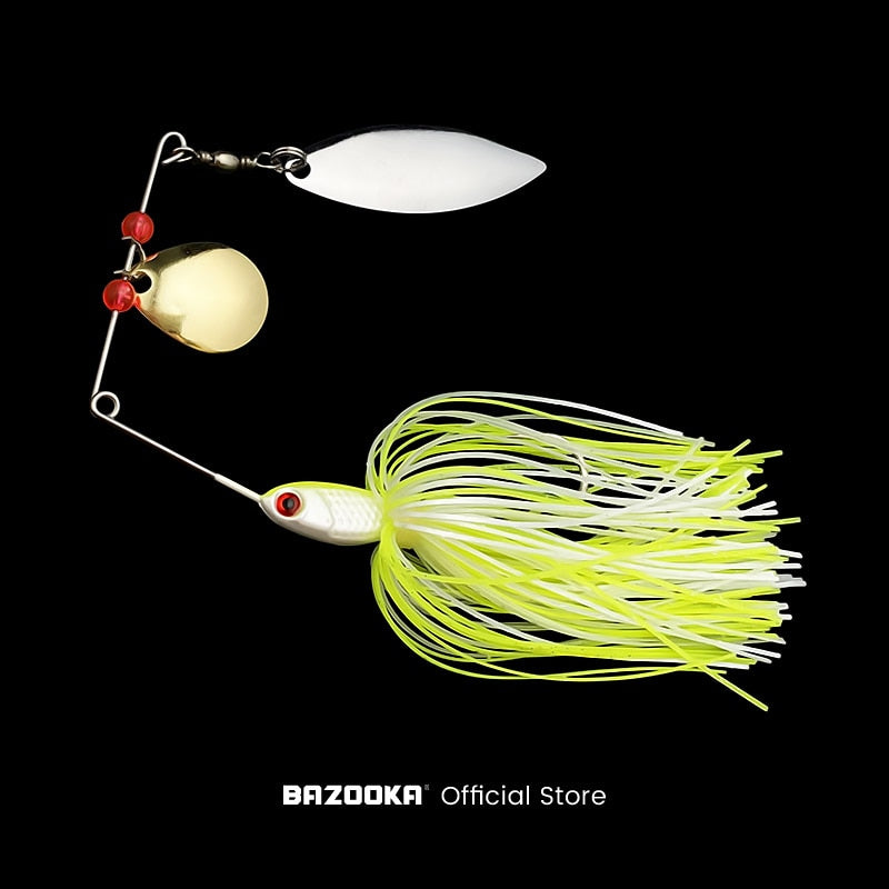 Bazooka Swim Jigs Kits Fishing Lure Silicone Bait Skirts Casting Jig Sharp Hook Spinners Spinnerbait Metal Trout Spoon Bass Pike