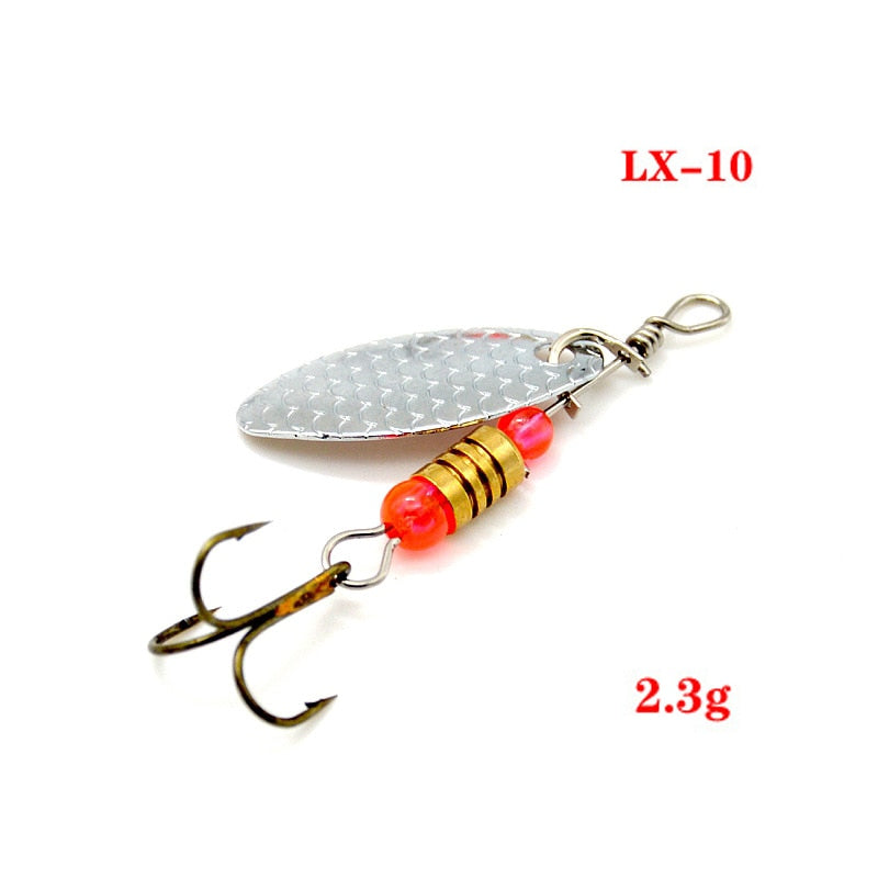 Spinner Baits Fishing Spinners 2.5-12g Spinnerbait Trout Lures Fishing Lures for Bass Trout Crappie