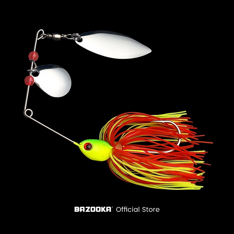 Bazooka Swim Jigs Kits Fishing Lure Silicone Bait Skirts Casting Jig Sharp Hook Spinners Spinnerbait Metal Trout Spoon Bass Pike