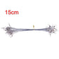 Anti Bite Steel Fishing Line Steel Wire Leader With Swivel Fishing Accessory Lead Core Leash Fishing Wire 15cm 20cm 25cm 30cm