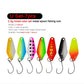 7/9/10Pcs Trout Bait 2.5g/2.6g/3g/3.2g/3.5g/5g Metal Spoon Fishing Lure Wobbler Casting Jigging Tackle Accessories Pesca Chub