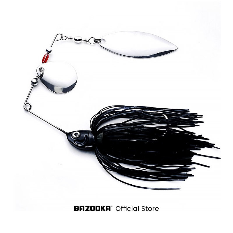 Bazooka Swim Jigs Kits Fishing Lure Silicone Bait Skirts Casting Jig Sharp Hook Spinners Spinnerbait Metal Trout Spoon Bass Pike