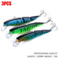 Fishing Lure Tackle Kit Set Hard Bait Artificial Rotating Floating Fishing Minnow Crankbait Wobblers Spinner Sinking Hooks Lures