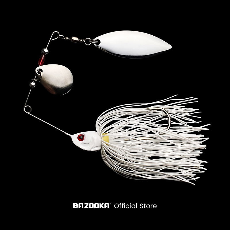 Bazooka Swim Jigs Kits Fishing Lure Silicone Bait Skirts Casting Jig Sharp Hook Spinners Spinnerbait Metal Trout Spoon Bass Pike