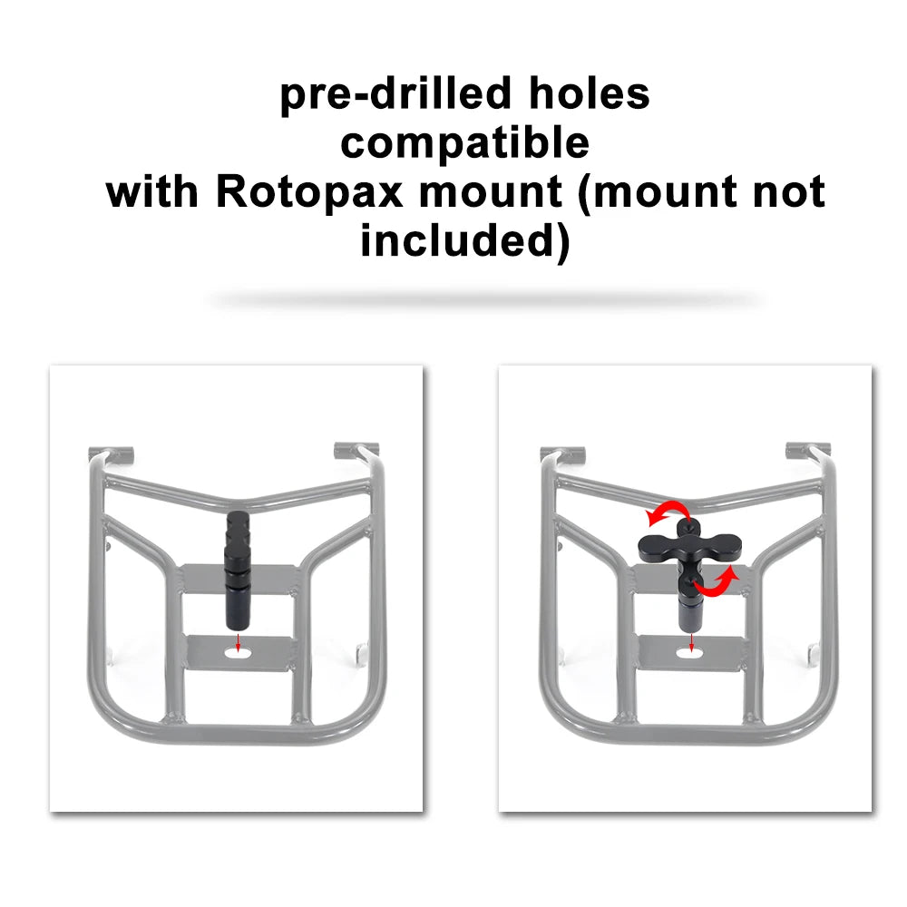 Motorcycle Accessories Fit For Honda CRF300L CRF 300L Rally 2021 2022 2023 Luggage Holder Cargo Shelf Mount Bracket Rear Rack