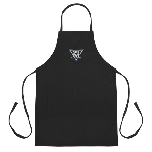 White Embroidered Apron