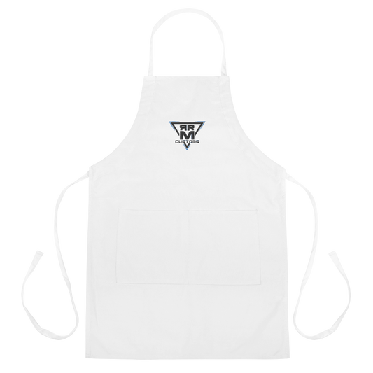 Black Embroidered Apron