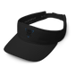 Black Embroidered Visor