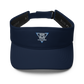 Gray Embroidered Visor