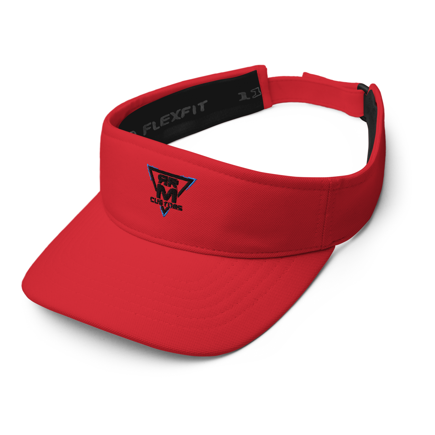 Black Embroidered Visor