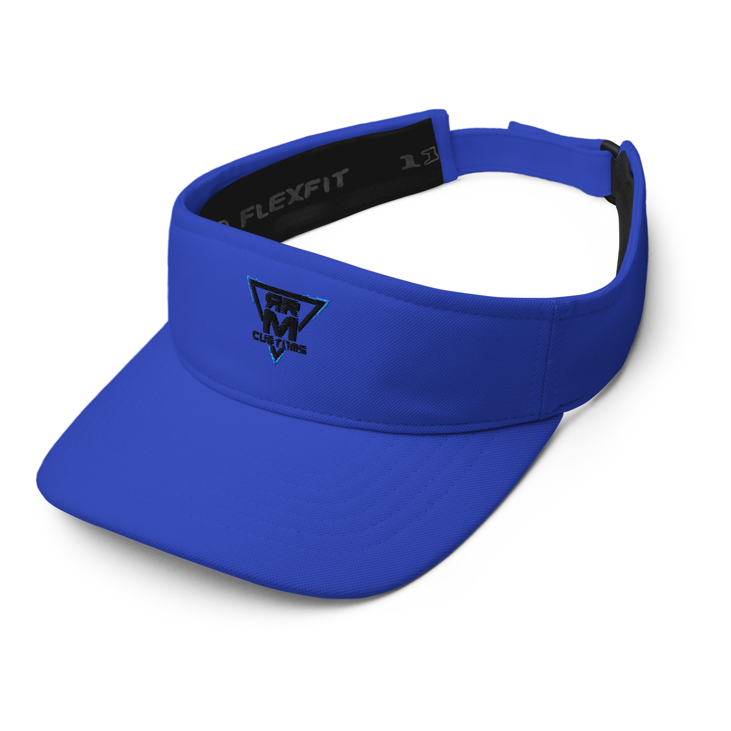 Black Embroidered Visor