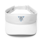 Gray Embroidered Visor