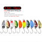 7/9/10Pcs Trout Bait 2.5g/2.6g/3g/3.2g/3.5g/5g Metal Spoon Fishing Lure Wobbler Casting Jigging Tackle Accessories Pesca Chub