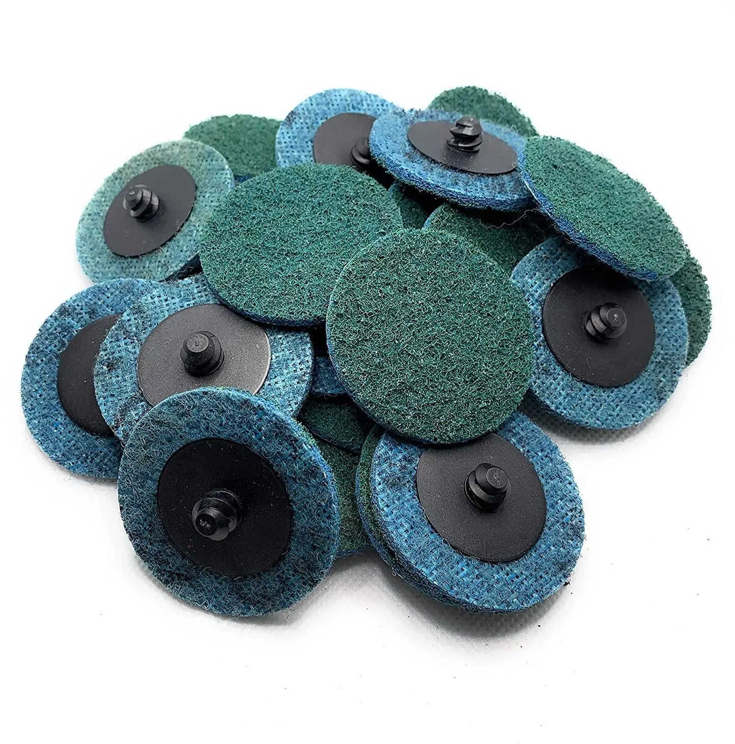 30Pcs 2 inch Roll Quick Change Discs Surface Conditioning Discs Sanding Disc for Surface prep, Paint Stripping, Grinding