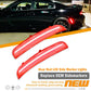 iJDM Amber/Red Front/Rear bumper Full LED Side Marker Light Kit For 2015-up Dodge Charger,Replace OEM Sidemarker Lamps 12V