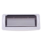 Water Resistant Marine Radio White Universal Housing Cover Radio Splash Proof Stereo Cover Boat Flush Mount Stereo Cover