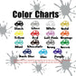 Passenger Princess Star Car Mirror Sticker Decal Rear View Mirror Auto Vehicle Vinyl Decor