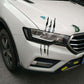 Car Monster Claw Scratch Decal Reflective Sticker For Car Auto Headlight Decoration Vinyl Decal