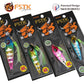 FSTK patent Sea fishing Slow pitch Jig 30g40g60g80g Grouper killer Metal Jigging Dart jig Spoon Artificial Bait Jig Fishing Lure