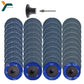 20Pcs 2Inch Zirconia Quick Change Sanding Discs Abrasive Disc Paint Rust Removal 36/60/80/120 Grit Grinding Wheels Blade