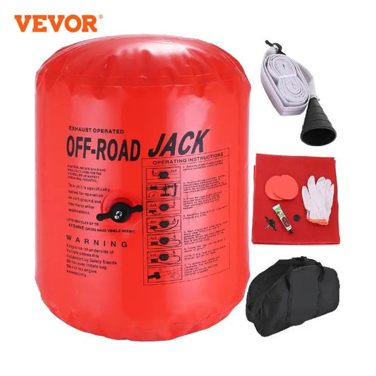 VEVOR 4Ton Car Inflatable Air Jack for Truck SUV Jeep Wheel Support Jack Auto Emergency Off-Road Exhaust Air Jack Lifting Repair