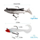 Soft Bait Fishing Lures 80mm/14g 90mm/9.5g Artificial Sinking Swimbait Paddle Tail Jig Head Fishing Tackle Goods for Sea Bass