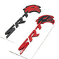 Metal Alloy Car Trunk Sticker for Dodge SRT Logo Charger Challenger Jcuv Caliber Durango Auto Rear Side Emblem Decal Decoration